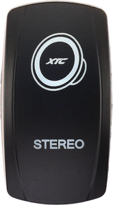 Xtc Power Products - Dash Switch Rocker Face Stereo - SW00-00104020 Xtc Power Products - Dash Switch Rocker Face Stereo - SW00-00104020
