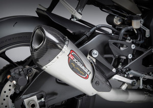 Yoshimura - Exhaust Race Alpha-t Slip-on Ss-ss-cf Works - 13141CP520 Yoshimura - Exhaust Race Alpha-t Slip-on Ss-ss-cf Works - 13141CP520