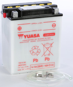Yuasa - Battery Yb14-a2 Conventional - YUAM2214HIND Yuasa - Battery Yb14-a2 Conventional - YUAM2214HIND