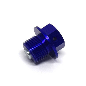 Zeta - Magnetic Drain Plug M14x10-p1.25 Blue - ZE58-1612