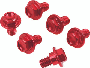 Zeta - Fork Guard Bolt Suz Red - ZE88-9302