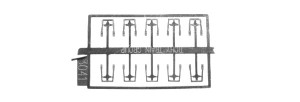 Tichy Train Group - Ho Stirrup Slant Side Mt 10pcs - 3041