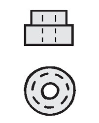 Plastruct - Pipe Valve SX-4 1/8' (5 pkg) - 95584