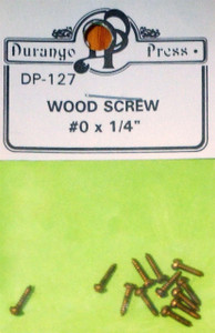 Durango Press - Ho Wood Truck Screws - 127