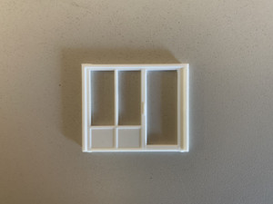 Pike Stuff - Ho Door & 2 Window Office Comb - 5411105