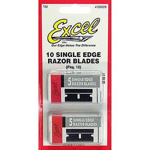 Excel Hobby Products - H.D. Single Edge Blade 10pk - 20009