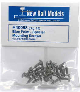 New Rail Models - BLUE POINT MOUNTING SCREWS - 40058