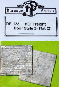 Durango Press - Ho Freight Door Style 2(Flat) - 133