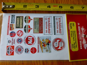 JL Innovative Design - Ho Vint Gas Station Sign 30s50 - 235