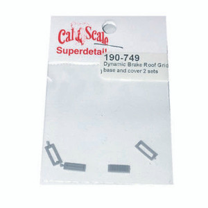 Cal-Scale Train Parts - HO Dynamic Brake Roof Grid base+cover - 749
