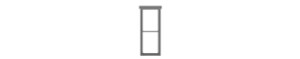 Tichy Train Group - Ho 1/1 Dbl Hung Window 12pcs - 8244