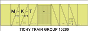 Tichy Train Group - Ho Mkt 40' Ss Boxcar Decal - 10260