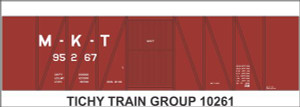 Tichy Train Group - Ho  Mkt 40' Ss Boxcar Decal - 10261