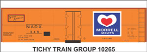 Tichy Train Group - Ho Morrell 40'Stl Boxcar Decal - 10265