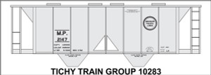 Tichy Train Group - Ho Mp Covered Hopper Decal - 10283