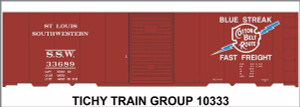 Tichy Train Group - HO SSW Cotton Belt 40' Steel Boxcr Decal - 10333
