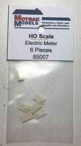 Motrak Models - HO ELECTRIC METER 6PK - 85007