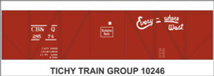 Tichy Train Group - N Bb&Q 40' Ss Boxcar Decal - 10246N