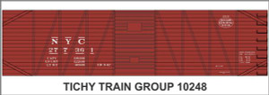 Tichy Train Group - N Nyc Usra 40' Ss Boxcar Decal - 10248N