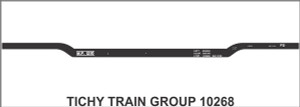 Tichy Train Group - N Mp 58'Stldrpcntrflatcar Deca - 10268N