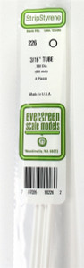 Evergreen Scale - 3/16'=.187 Tubes - 226