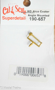 Cal-Scale Train Parts - Ho Alco Cooler Angle Mount - 657