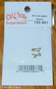 Cal-Scale Train Parts - Ho Cab Lights Hollow - 661