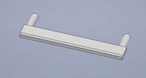 Cal-Scale Train Parts - Ho Cab Window Arm Rest - 714