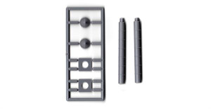 Tichy Train Group - S Straight Vent 12' Pipe 1Pr - 3555