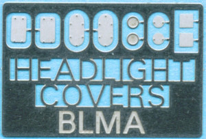 BLMA Models RR - N Removed Headlight Covers - 72