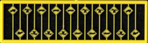 Tichy Train Group - N Wrning Signs Firehouse 18pcs - 2685