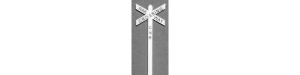 Tichy Train Group - Ho Canadian Crossing Sign 10pc - 8180