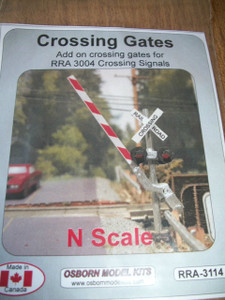 Osborn Model Kits - N Crossing Gate add on - 3114