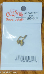 Cal-Scale Train Parts - Ho Fuel Filter Dual - 665