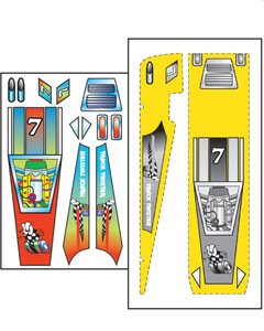 Pinecar - Track Twister Template - 475
