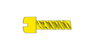 Woodland Scenics - 00-90 1/4' Fillister Head Scrw - 822