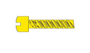 Woodland Scenics - 00-90 3/8' Fillister Head Scrw - 823