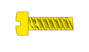 Woodland Scenics - 1-72 3/8' Fillister Head Screw - 831