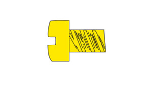 Woodland Scenics - 1-72 1/2' Fillister Head Screw - 832