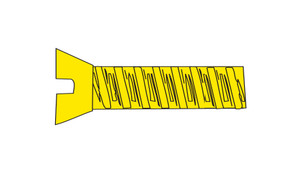 Woodland Scenics - 1-72 3/8' Flat Head Screws - 851