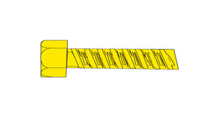 Woodland Scenics - 00-90 3/8' Hex Head Screws - 863