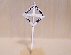 Osborn Model Kits - Ho Railway Crossing Sign - 1054