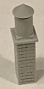 Bar Mills - HO Roof Capped Chimney 1.1' 3pk - 2039