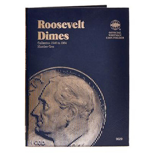 Whitman Coin Books - Roosevelt Dimes No1 1946-1964 - 9029 Whitman Coin Books - Roosevelt Dimes No1 1946-1964 - 9029