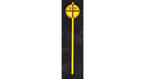 Tichy Train Group - O Early Crossing Warning Sign - 2062