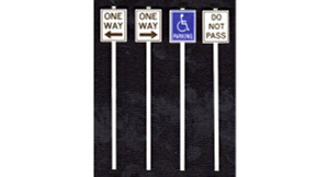 Tichy Train Group - O Misc Road Signs - 2068