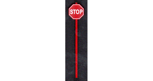 Tichy Train Group - O Red Stop Sign - 2070