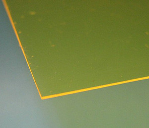 Plastruct - Fasy-101 Flour Sheet .010 Yel - 91304