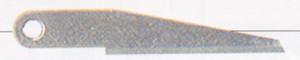 Excel Hobby Products - Straight Carving Blade 2pk - 20101