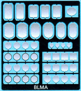 BLMA Models RR - Ho Removed Loco Headlight Covr - 4551